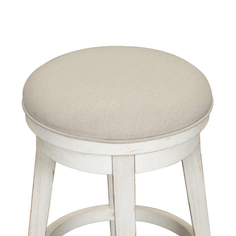  Liberty Furniture Industries Inc. Modern Farmhouse 406W-OT9003 Console Swivel Stool IMAGE 4