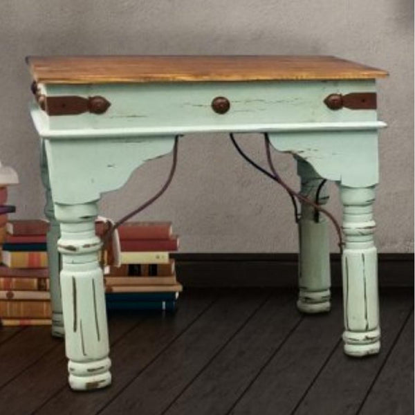 PFC Furniture Industries Turquoise Indian End Table MT3-LAT3 IMAGE 1