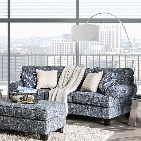 Furniture of America Pierpont Stationary Fabric Sofa SM8010-SF IMAGE 1