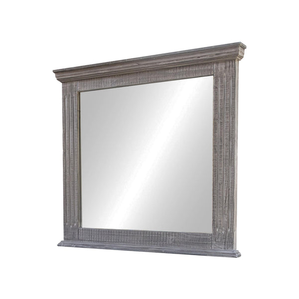 International Furniture Direct Terra Gray Dresser Mirror IFD1041MIR IMAGE 1