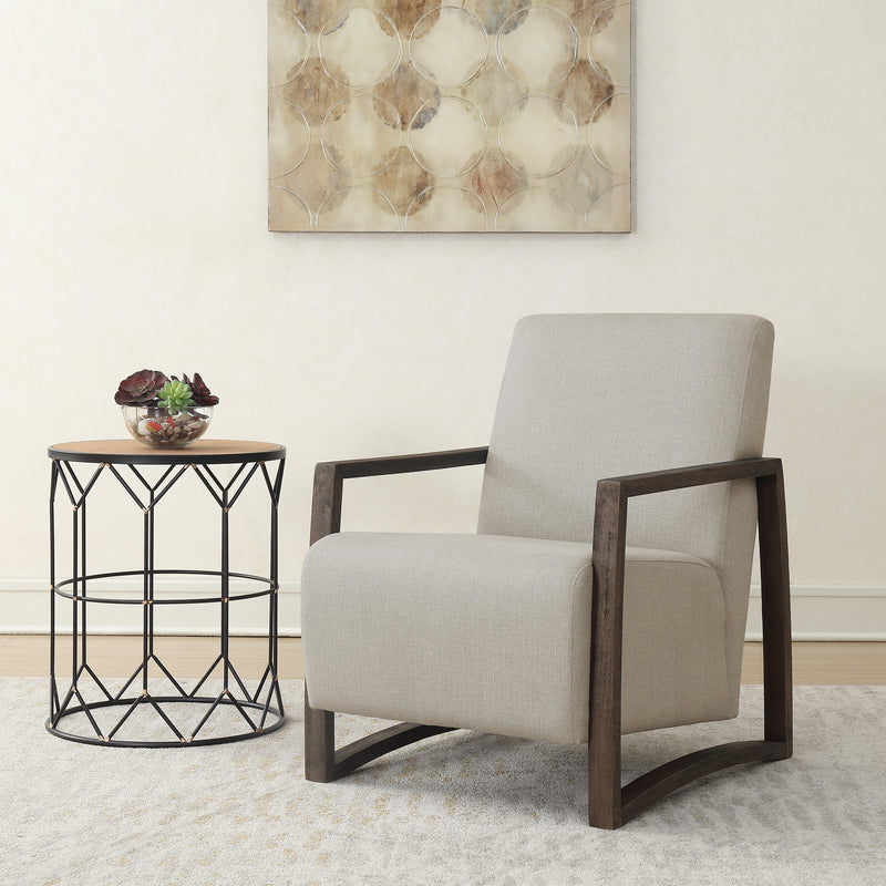 Elements International Furman Stationary Fabric Accent Chair UFM1441100E IMAGE 5