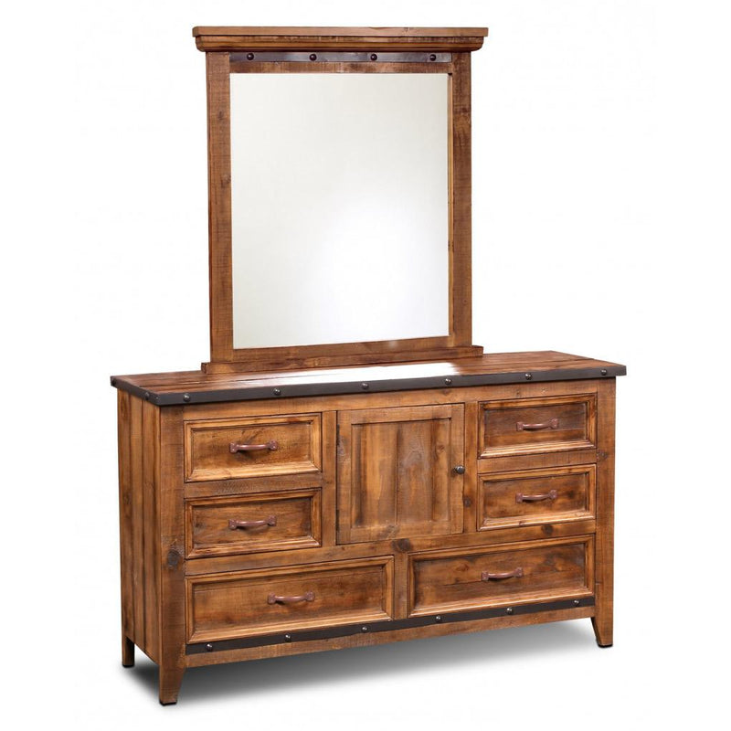 Horizon Home Furniture Urban Rustic 6-Drawer Dresser H4365-310 IMAGE 3