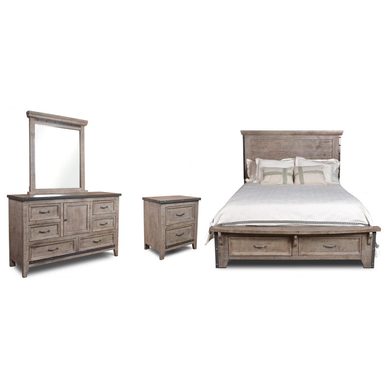 Horizon Home Furniture Urban Rustic 6-Drawer Dresser H4365-310-GRY IMAGE 7