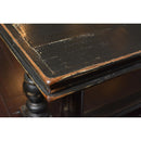 Horizon Home Furniture Old World Monaco Bench H8030-088-BLK IMAGE 2