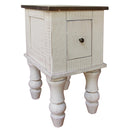 International Furniture Direct Rock Valley Chairside Table IFD1921CST IMAGE 1