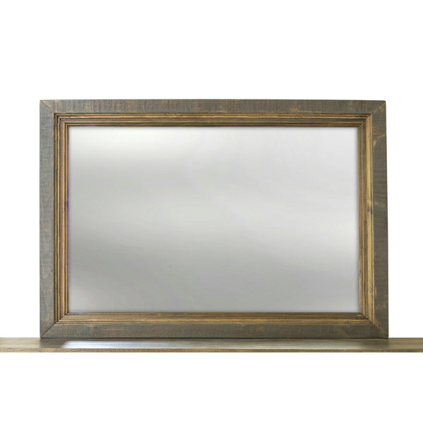 International Furniture Direct Stone Dresser Mirror IFD4591MIR IMAGE 1