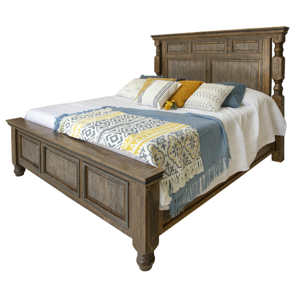 International Furniture Direct Stone King Platform Bed IFD4591HBDEK/IFD4591PLTEK IMAGE 1