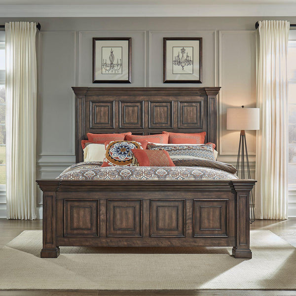  Liberty Furniture Industries Inc. Big Valley 361-BR-CPB California King Panel Bed IMAGE 1