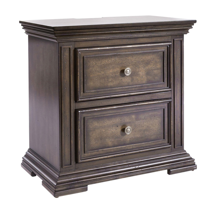  Liberty Furniture Industries Inc. Big Valley 361-BR61 2-Drawer Nightstand w/ Charging Station IMAGE 2