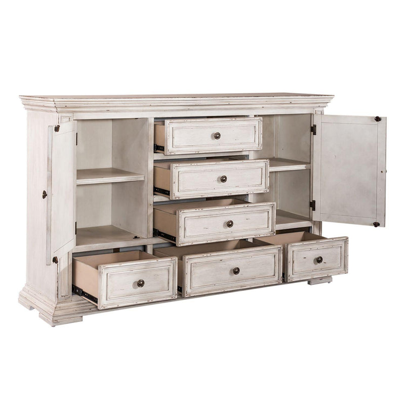 Liberty Furniture Industries Inc. Big Valley 361W-BR31 2-Door 6-Drawer Dresser IMAGE 6