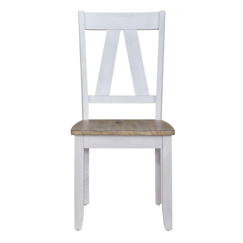  Liberty Furniture Industries Inc. Lindsey Farm 62WH-C2500S Splat Back Side Chair IMAGE 1