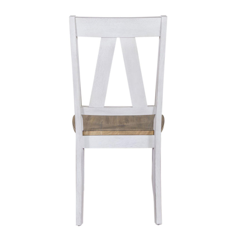  Liberty Furniture Industries Inc. Lindsey Farm 62WH-C2500S Splat Back Side Chair IMAGE 4