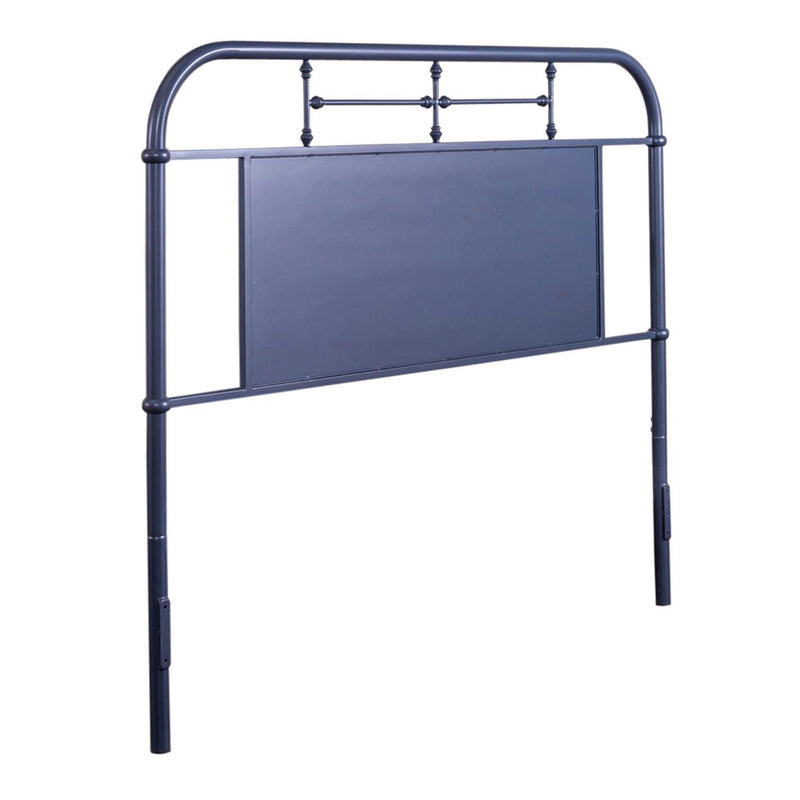  Liberty Furniture Industries Inc. Vintage 179-BR13H-N Queen Metal Headboard - Navy IMAGE 2