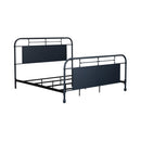  Liberty Furniture Industries Inc. Vintage 179-BR15HFR-N King Metal Bed - Navy IMAGE 3