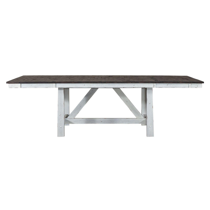  Liberty Furniture Industries Inc. Farmhouse 139WH-T4002 Trestle Table IMAGE 1