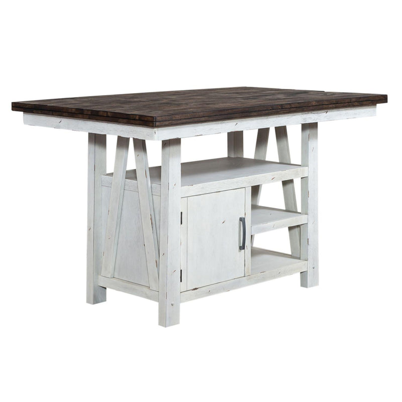  Liberty Furniture Industries Inc. Farmhouse 139WH-GT3660 Gathering Table IMAGE 2