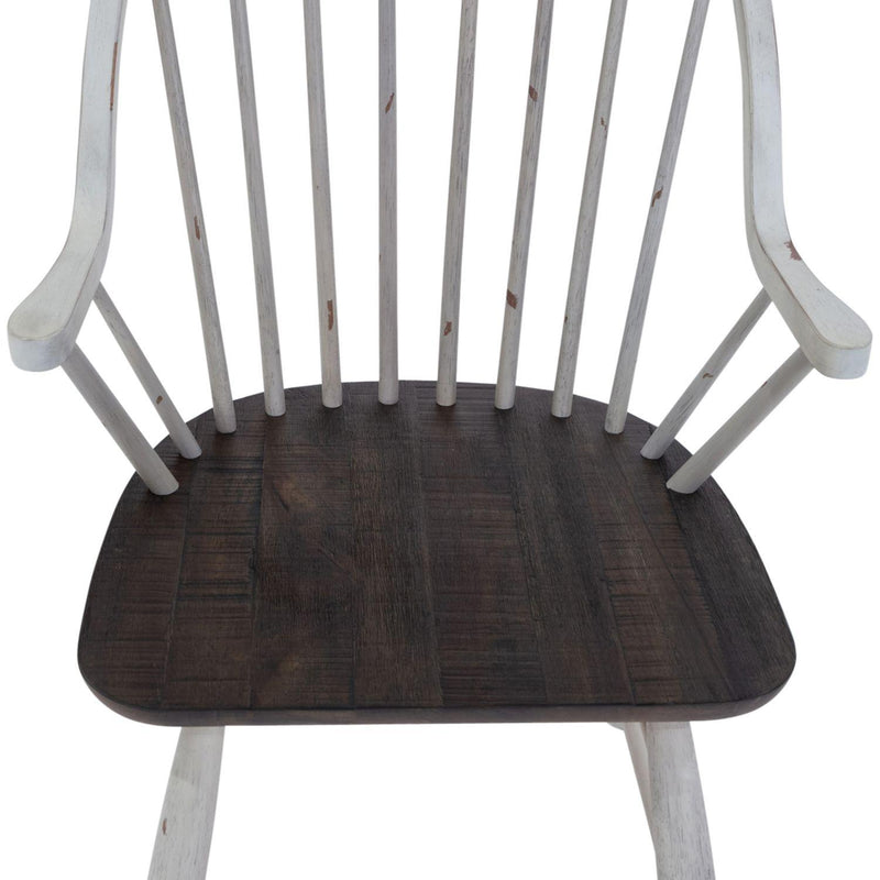  Liberty Furniture Industries Inc. Farmhouse 139WH-C1000A Windsor Back Arm Chair IMAGE 5