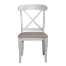  Liberty Furniture Industries Inc. Ocean Isle 303W-C3001S Upholstered X Back Side Chair IMAGE 1