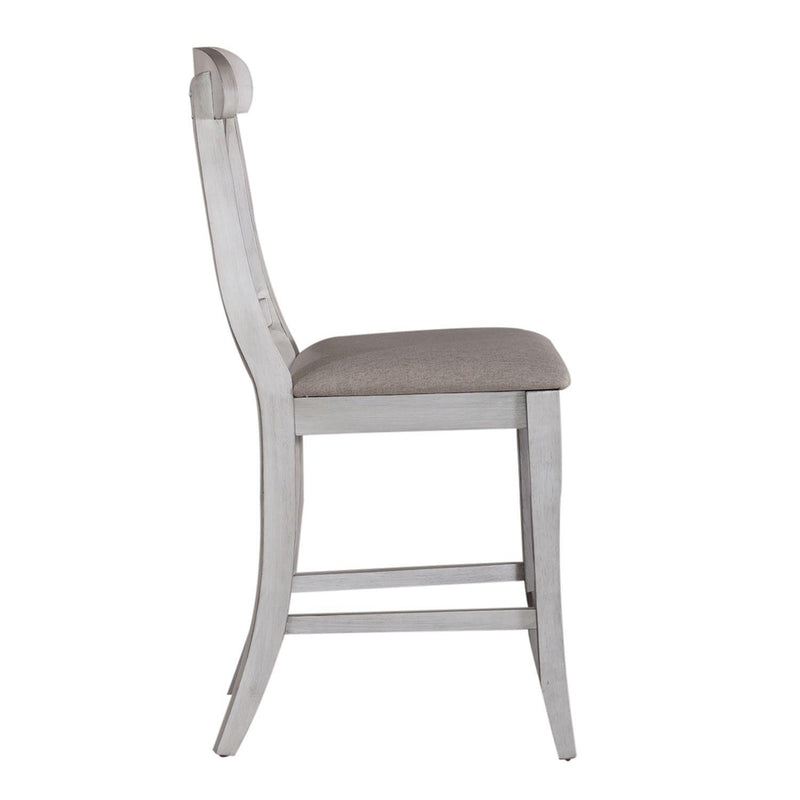  Liberty Furniture Industries Inc. Ocean Isle 303W-B300124 Upholstered X Back Counter Chair IMAGE 3