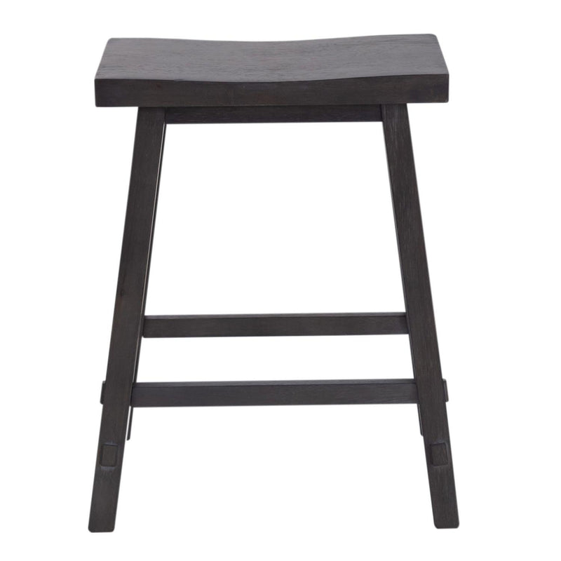  Liberty Furniture Industries Inc. Creations 38-B1824 Sawhorse Counter Stool - Slate IMAGE 1