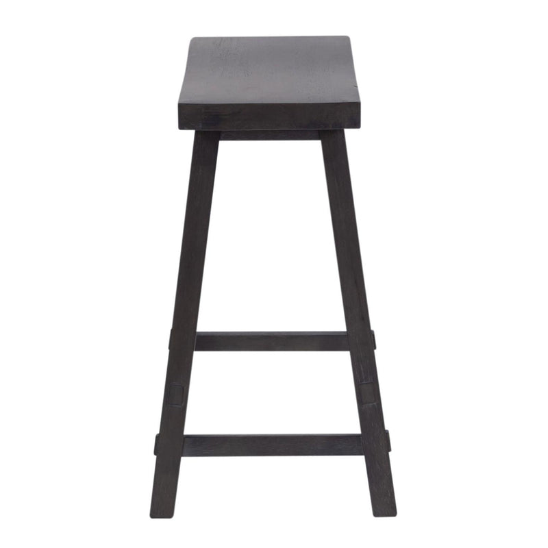  Liberty Furniture Industries Inc. Creations 38-B1824 Sawhorse Counter Stool - Slate IMAGE 3