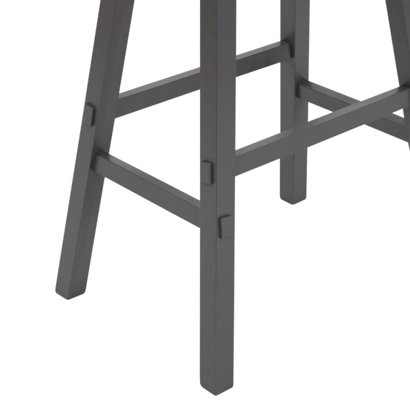  Liberty Furniture Industries Inc. Creations II 38-B1830 Sawhorse Stool - Gray IMAGE 5