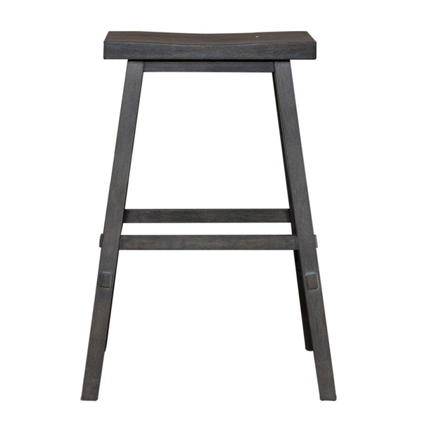  Liberty Furniture Industries Inc. Creations II 38-B1830 Sawhorse Stool - Slate IMAGE 1