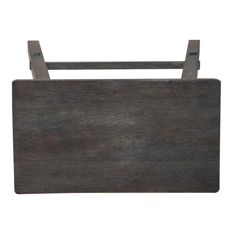  Liberty Furniture Industries Inc. Creations II 38-B1830 Sawhorse Stool - Slate IMAGE 4