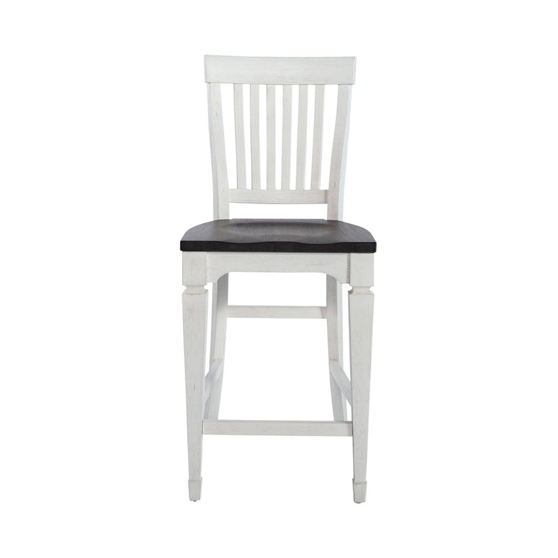  Liberty Furniture Industries Inc. Allyson Park 417-C150024 Counter Height Slat Back Side Chair IMAGE 1