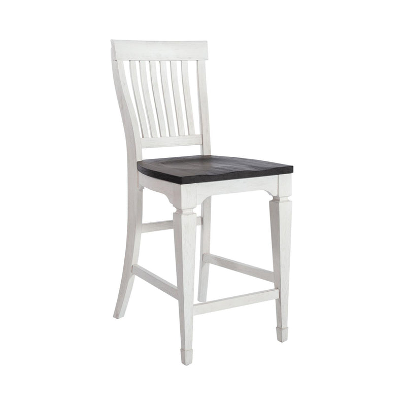  Liberty Furniture Industries Inc. Allyson Park 417-C150024 Counter Height Slat Back Side Chair IMAGE 2