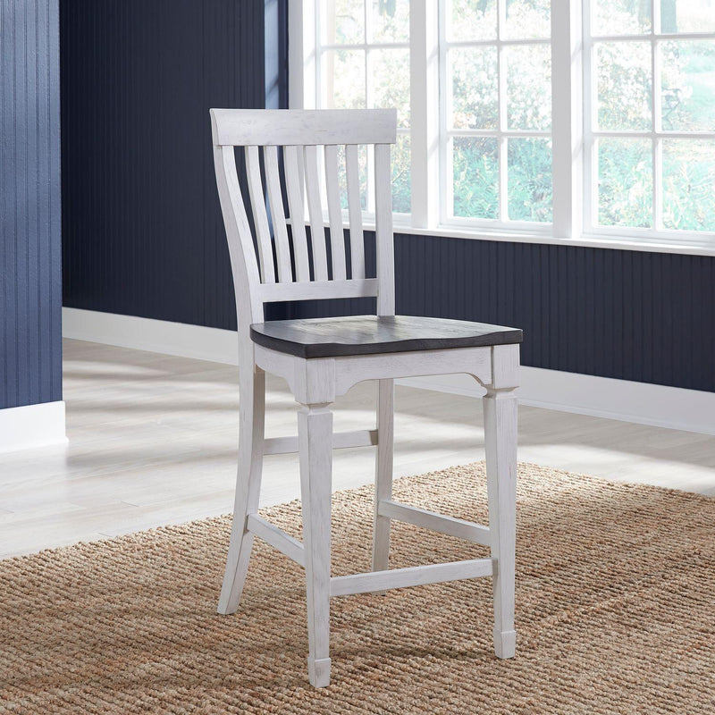  Liberty Furniture Industries Inc. Allyson Park 417-C150024 Counter Height Slat Back Side Chair IMAGE 8