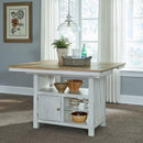  Liberty Furniture Industries Inc. Lindsey Farm 62WH-CD-GTS Kitchen Island IMAGE 4
