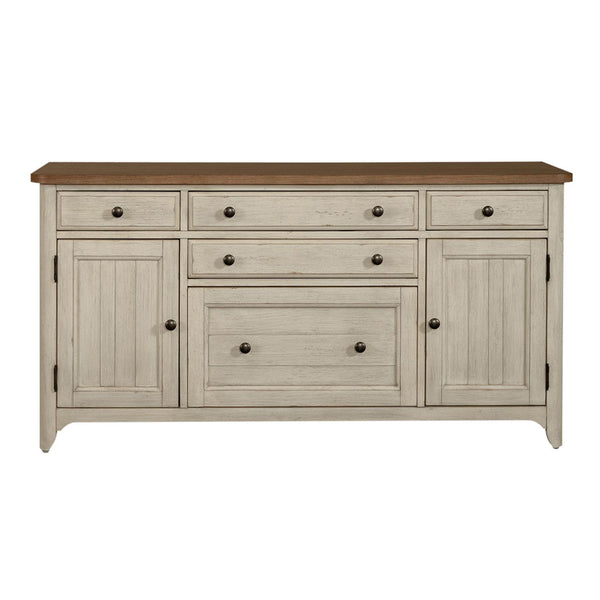  Liberty Furniture Industries Inc. Farmhouse Reimagined 652-HO120 Credenza IMAGE 1