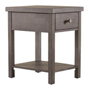  Liberty Furniture Industries Inc. Modern Farmhouse 406-OT1023 Drawer Chair Side Table IMAGE 1