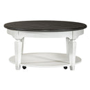  Liberty Furniture Industries Inc. Allyson Park 417-OT1011 Round Cocktail Table IMAGE 3