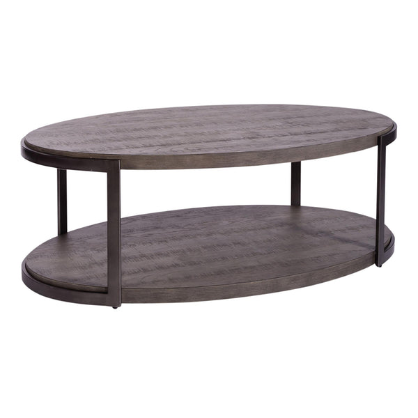  Liberty Furniture Industries Inc. Modern View 960-OT1012 Oval Cocktail Table IMAGE 1