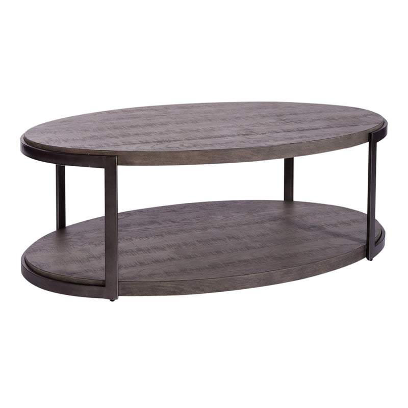  Liberty Furniture Industries Inc. Modern View 960-OT1012 Oval Cocktail Table IMAGE 1