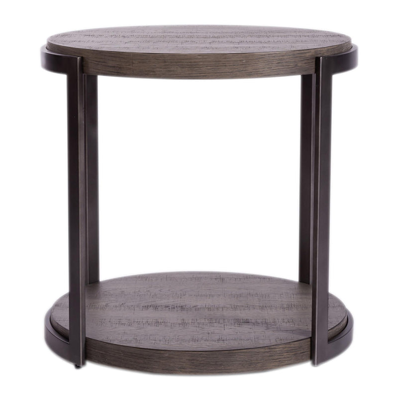  Liberty Furniture Industries Inc. Modern View 960-OT1020 Round End Table IMAGE 2