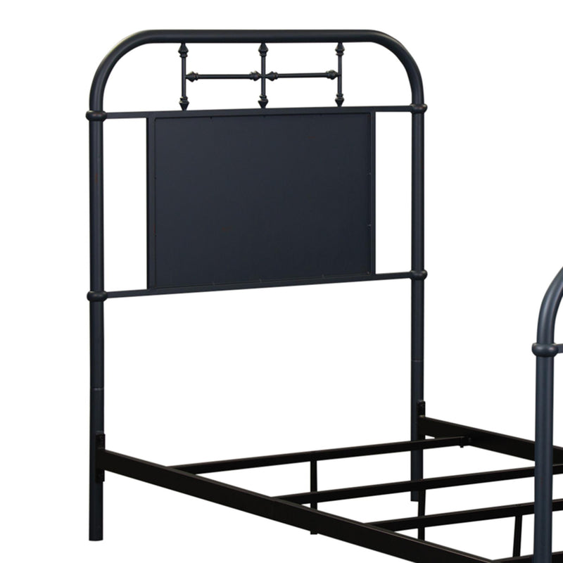  Liberty Furniture Industries Inc. Vintage 179-BR11H-N Twin Metal Headboard - Navy IMAGE 1