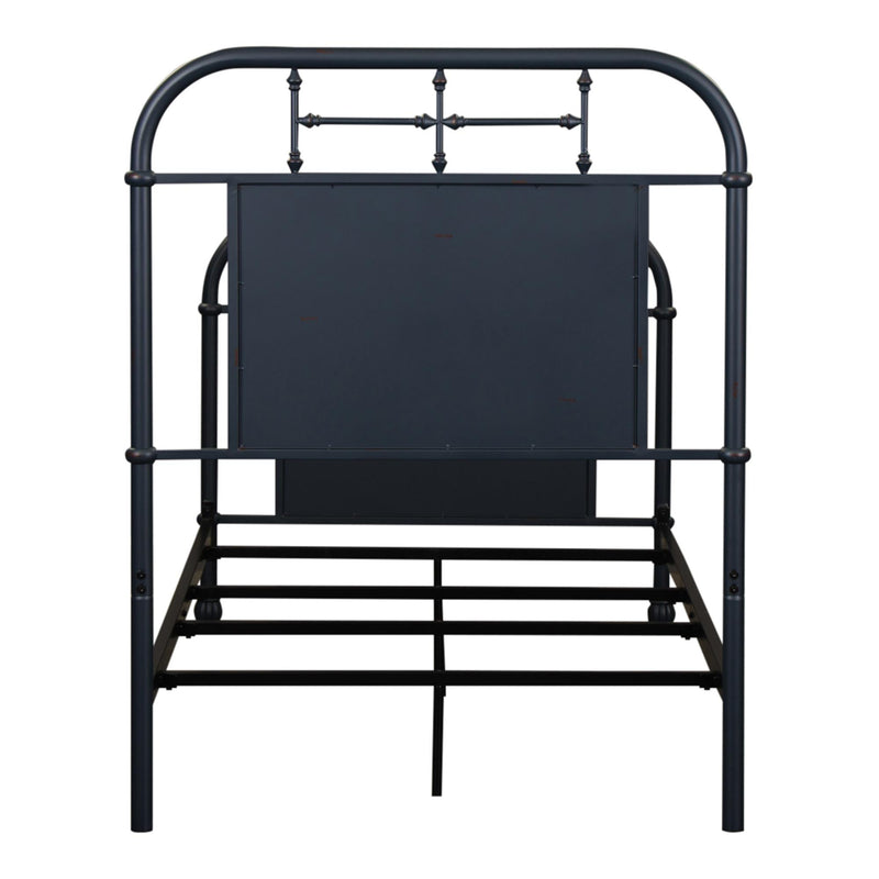  Liberty Furniture Industries Inc. Vintage 179-BR11HFR-N Twin Metal Bed - Navy IMAGE 4