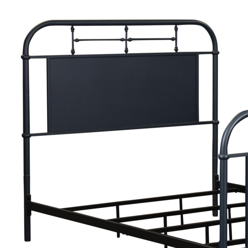  Liberty Furniture Industries Inc. Vintage 179-BR17H-N Full Metal Headboard - Navy IMAGE 1