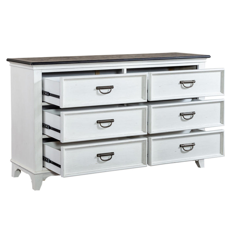  Liberty Furniture Industries Inc. Allyson Park 417-BR30 6-Drawer Dresser IMAGE 6