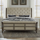  Liberty Furniture Industries Inc. Americana Farmhouse 615-BR-KSL King Sleigh Bed IMAGE 1