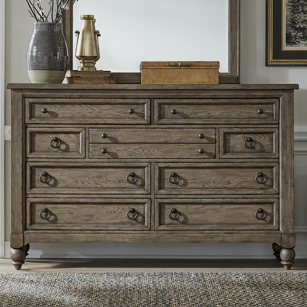  Liberty Furniture Industries Inc. Americana Farmhouse 615-BR31 9-Drawer Dresser IMAGE 1
