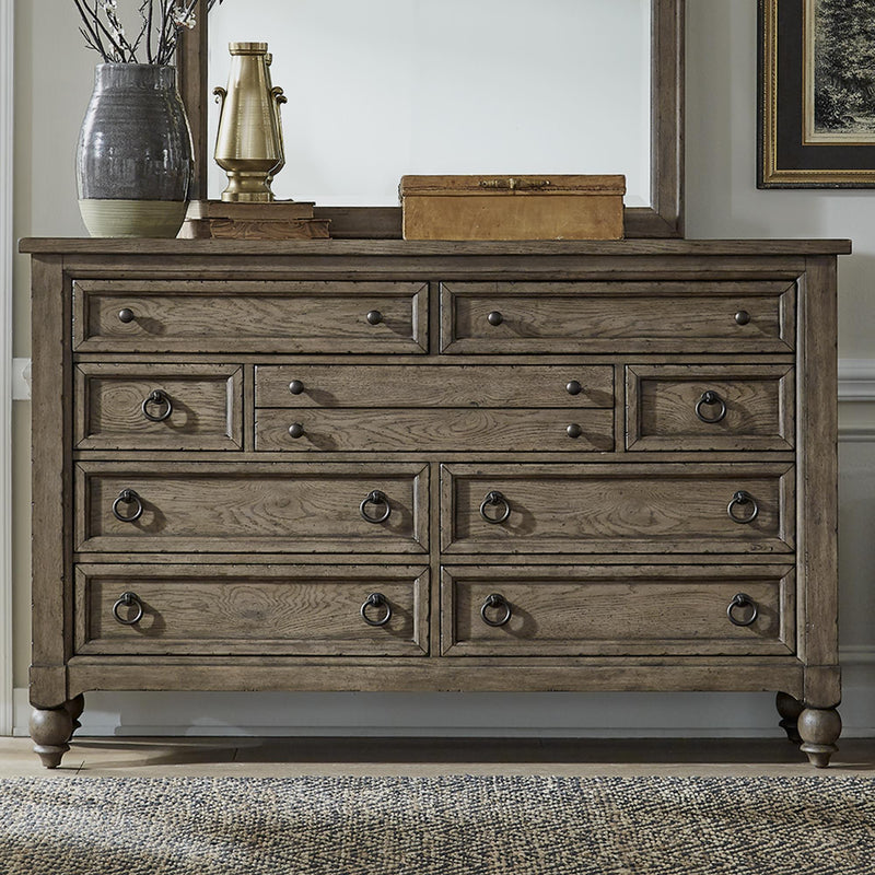  Liberty Furniture Industries Inc. Americana Farmhouse 615-BR31 9-Drawer Dresser IMAGE 1
