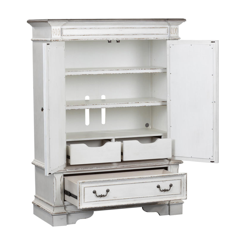  Liberty Furniture Industries Inc. Abbey Park 520-BR42 Mirrored Door Chest IMAGE 6