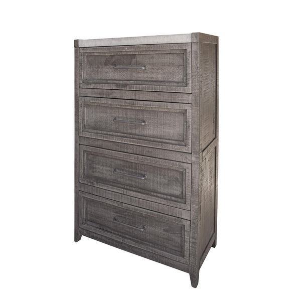 International Furniture Direct Marble 4-Drawer Chest IFD6391CHT IMAGE 1