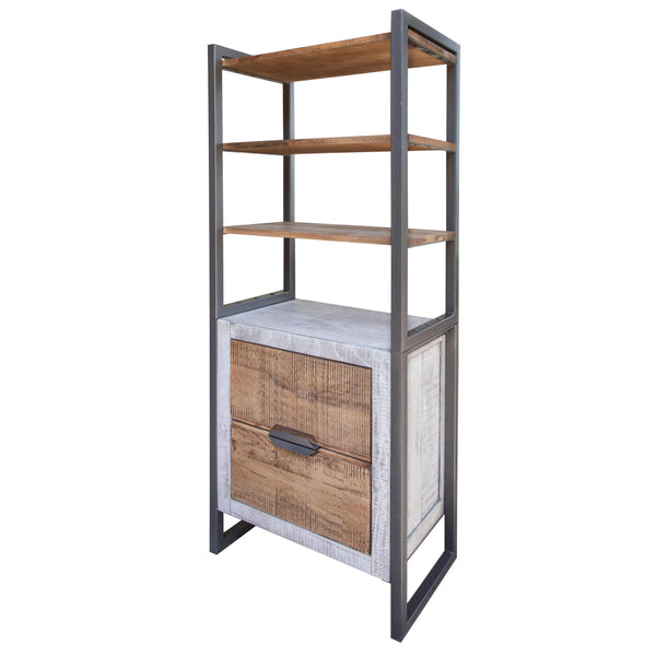 International Furniture Direct Bookcases 3-Shelf IFD2411BKS IMAGE 1