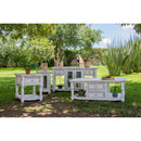 International Furniture Direct Aruba Cocktail Table IFD7331CKTWT IMAGE 2