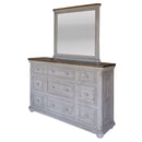 International Furniture Direct Luna Gray 9-Drawer Dresser IFD7651DSR IMAGE 1